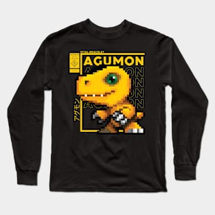 digimon vb agumon Long Sleeve T-Shirt